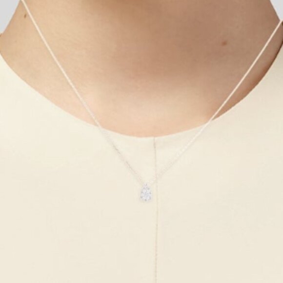 BONY LEVY 18K YELLOW GOLD 750 DIAMOND STACKABLE PENDANT NECKLACE FROM NORDSTROM - Picture 9 of 9